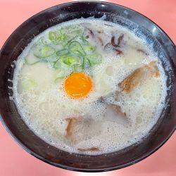 卵入りラーメン