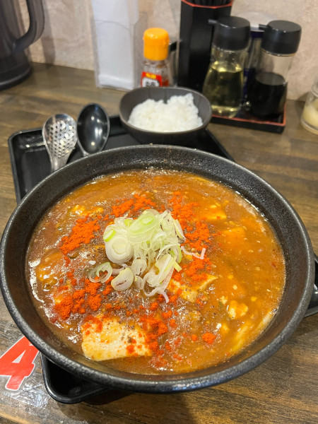 「四川風麻婆麺3辛」@麺家 太威の写真
