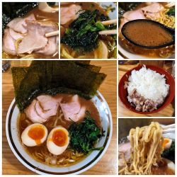 のり玉ラーメン(硬め・多め)　1280円