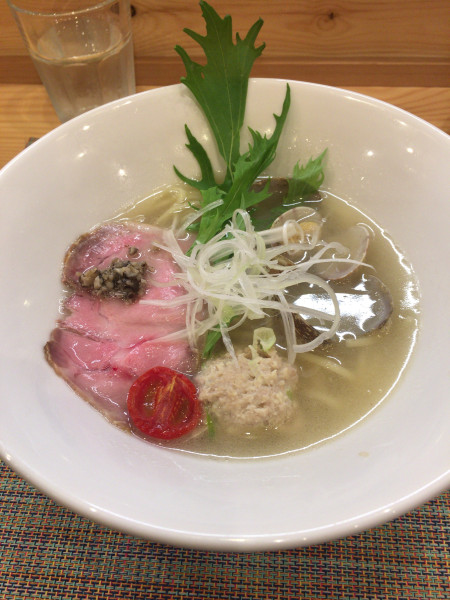 「貝塩そば（800円）」@麺屋 貝原の写真