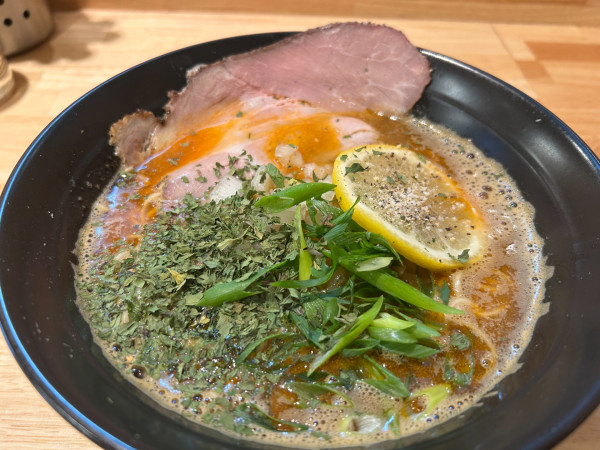 「台風煮干しそば　1,000円」@麺屋 SOの写真