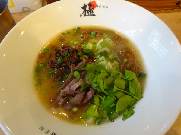 「和牛らーめん 1,200円」@和牛らーめん 極の写真