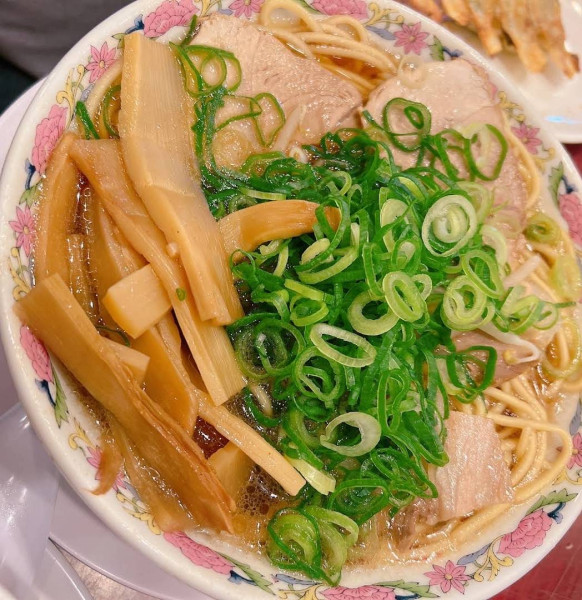 「メンマラーメン800」@本家第一旭 たかばし本店の写真