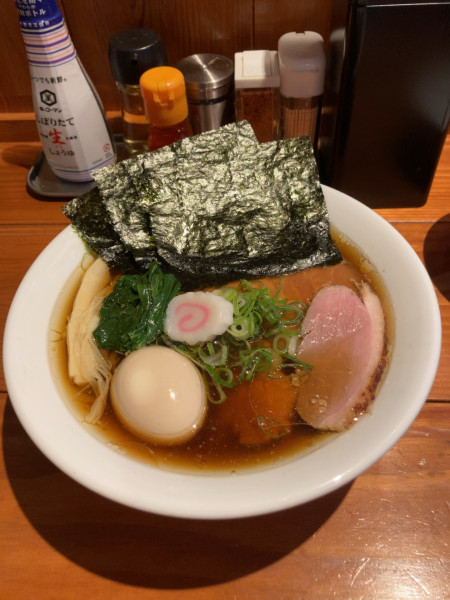 「特製中華そば　1300円」@麺屋 真心の写真