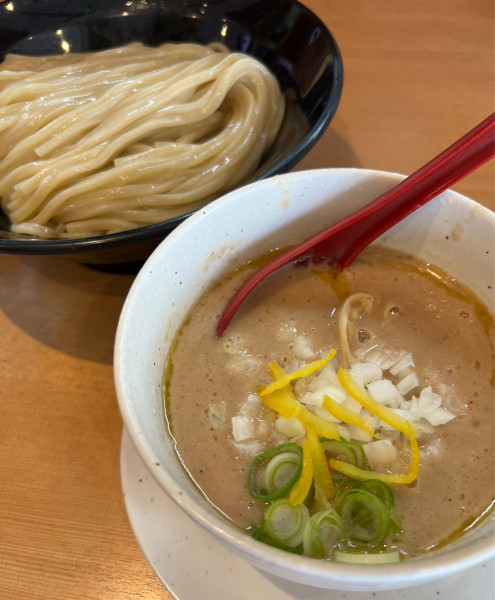 「鶏白湯つけめん（塩）」@麺堂 稲葉の写真