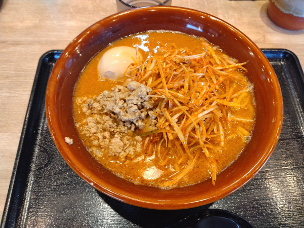 「辛ネギ味噌󠄀らーめん¥1155+味玉¥165-」@熟成味噌らーめん 寅ジローの写真