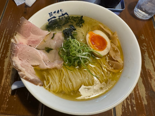 「磯潮らぁめん　特盛」@麺づくり 蒼空 本店の写真