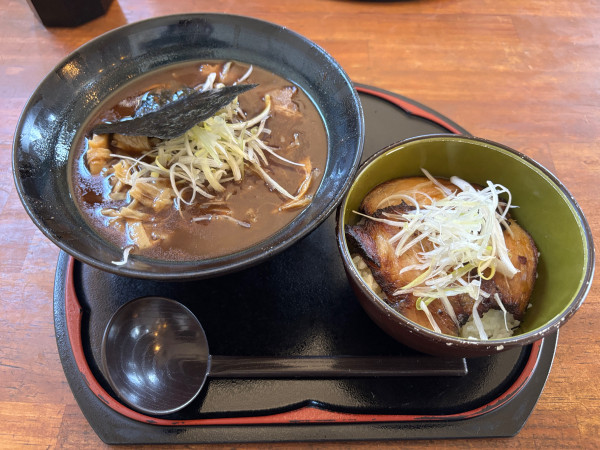 「中華そば太麺」@くりの木 加須店の写真