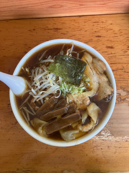 「ワンタンメン 800円」@支那ラーメン 桂山の写真