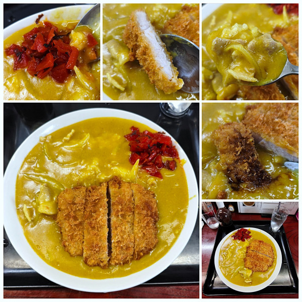 「カツカレー　1100円」@東嶋屋の写真