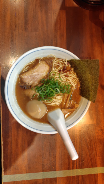 「味玉そば」@中華そば むらさき山の写真