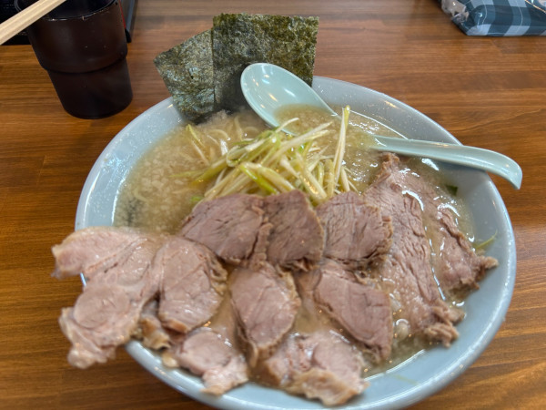 「ネギチャーシューメン　1,040円」@ニューラーメンショップ 鉾田店の写真