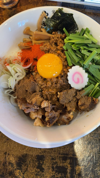 「それっぽいまぜそば並」@中華そば やまさだの写真