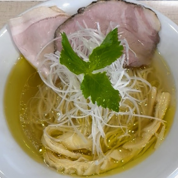 「鶏そば（白醤油）1,000円」@中華そば ふじ野の写真