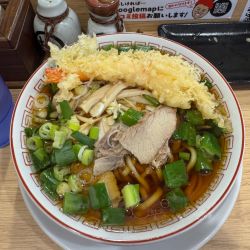 諭吉ラーメン＋エビ天
