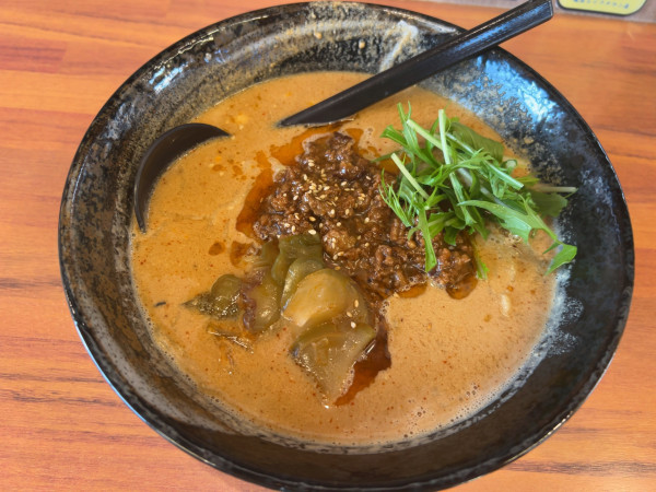 「香酢たんたんめん」@麺処ごまや 越谷レイクタウン店の写真