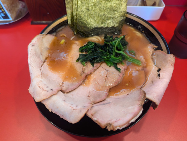 「チャーシューメン」@大輝家直系家系ラーメン 大金家 亀有店の写真
