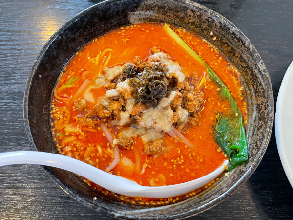 「ランチセット　￥１０００（担々麺）」@台湾料理 千客萬来 東浦店の写真