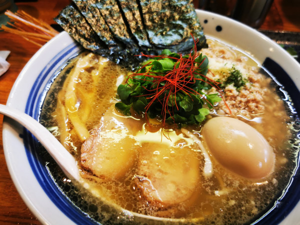 「塩鶏そば」@麺屋 鶏口の写真