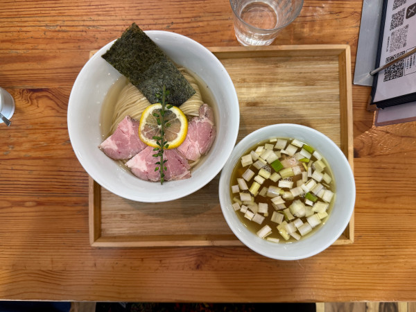 「昆布水つけ麺塩」@アメノオトの写真