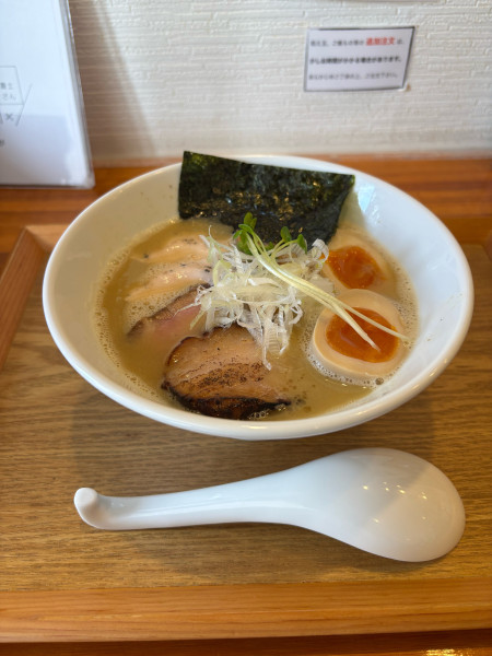 「特製鶏白湯らぁ麺」@らぁ麺 やな木の写真