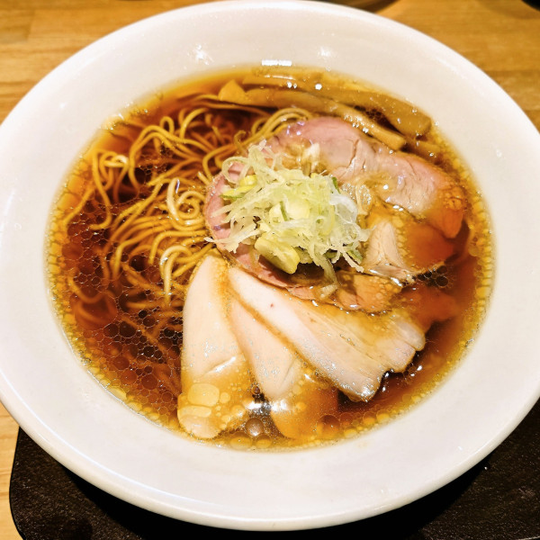 「会津地鶏らーめん(醤油)」@らぁ麺おかむらの写真
