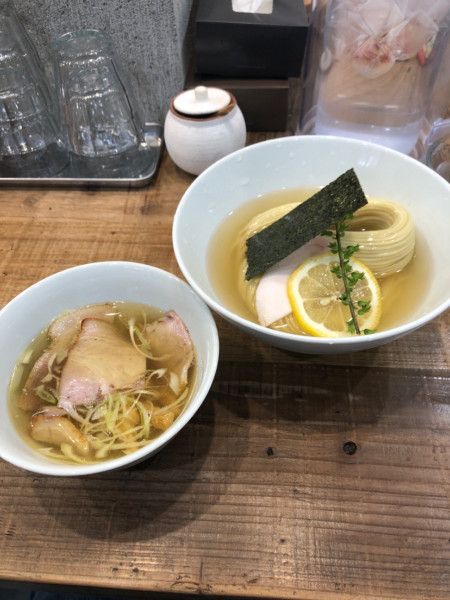 「昆布水つけ麺　塩　大盛り」@3931WORKS.の写真