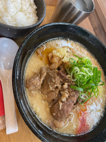「和牛スタミナ麺」@えびそば 緋彩の写真