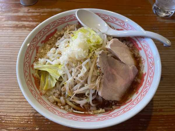 「ふじ麺（中盛）」@鶏だしらーめん蒼生の写真