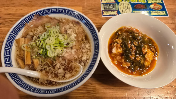 「ちゃん系スタ丼定食　900円」@景勝軒 西片貝店の写真