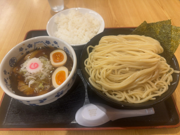 「特製つけ麺 特盛り」@大勝軒 ○秀 富士宮店（2号店）の写真