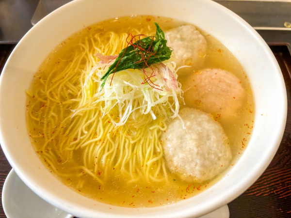 「あら炊き辛塩らぁめん (ちょい辛)」@麺屋 海神の写真