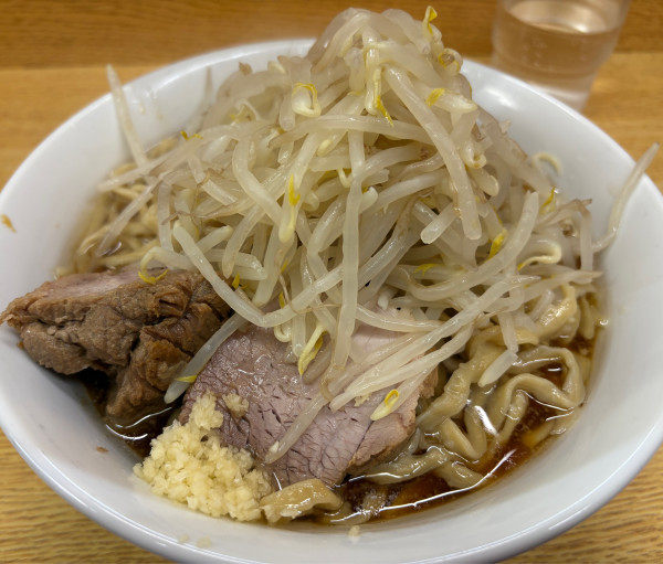 「小ラーメン(ニンニク少し、ヤサイ、アブラ)」@ラーメン二郎 環七新新代田店の写真