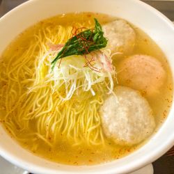 あら炊き辛塩らぁめん (ちょい辛)