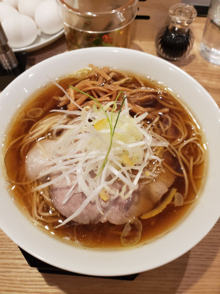 「煮干し中華そば　ごはん」@中華蕎麦 なか野の写真