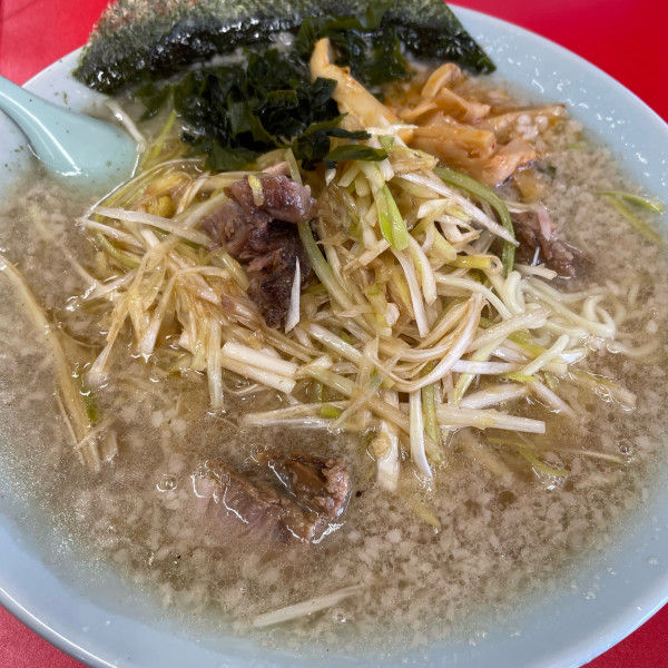 「ネギラーメン 950円」@ラーメンショップ 結城東店の写真