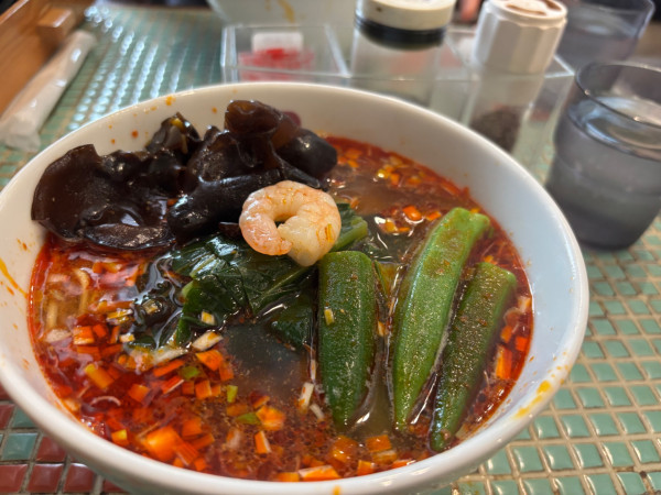 「麻辣湯（中華麺・酸辣湯スープ・2辛）」@七宝 麻辣湯の写真