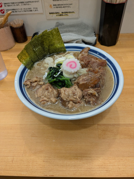 「濃厚真鯛塩ラーメン　チャーシュー増し」@らーめん 護什番の写真