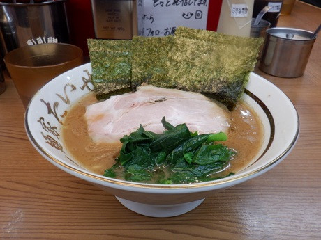 「ラーメン（のり３枚、チャーシュー１枚、ほうれん草）」@麺家 たいせいの写真