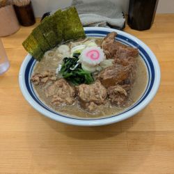 濃厚真鯛塩ラーメン　チャーシュー増し