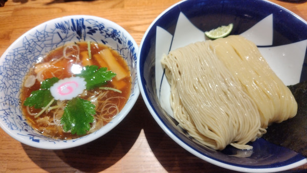 「清湯つけそば」@つけそば 神田勝本の写真