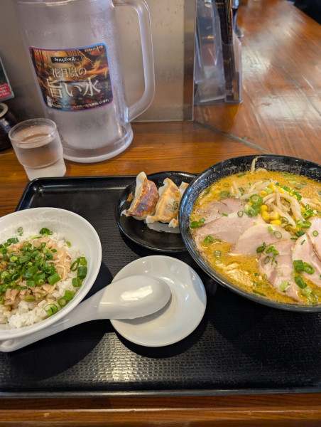 「黄金の味噌チャーシューメン」@らあめん花月嵐 野田七光台店の写真