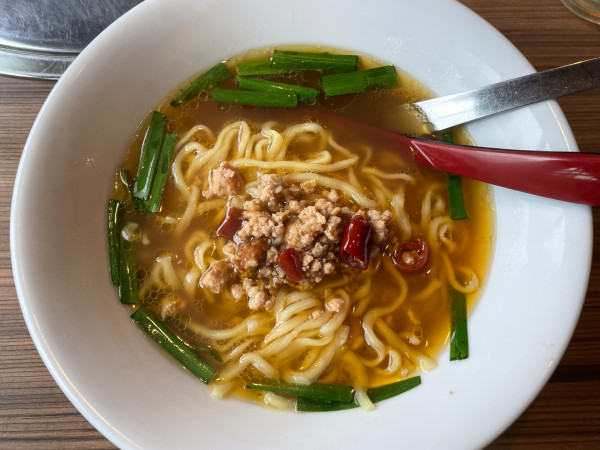 「毎日ラーメンセット　￥８５０」@中華料理・四川火鍋 楽蜀の写真