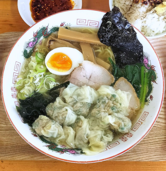 「ワンタンメン(塩) 950円」@ラーメンハウスSADAの写真