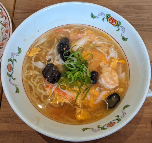 「極王天津麺 858円」@餃子の王将 柏松ヶ崎店の写真