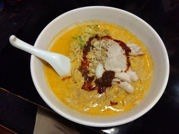 「担々麺　大盛　3辛」@濃厚担々麺・らーめんつけめん 仁の写真