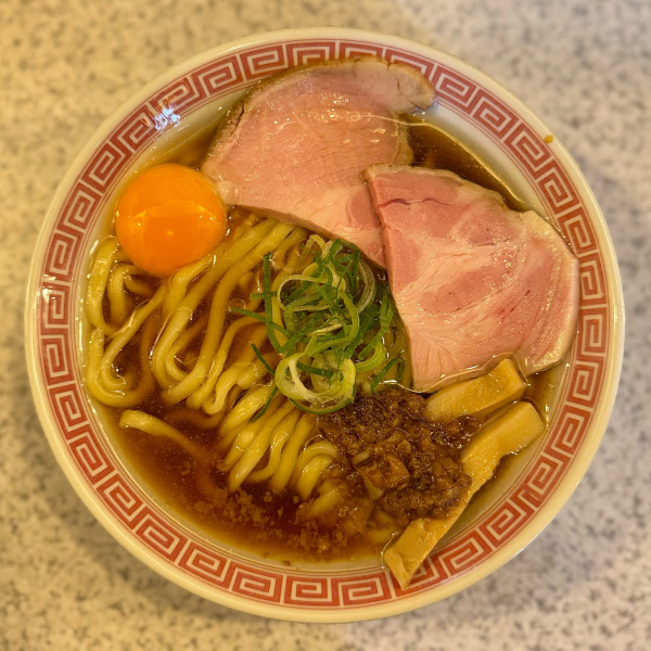 「醤油ラーメン（900円）」@福岡太麺 NO RAMENの写真
