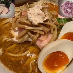 [限定]特製伊勢海老ラーメン(大)+紫玉葱