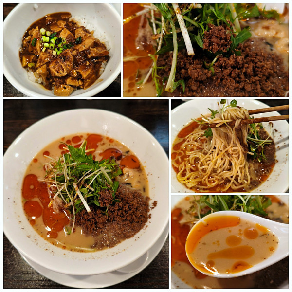 「冷やし白胡麻担々麺(夏季限定)　1200円」@四川担担麺 阿吽 浅草店の写真