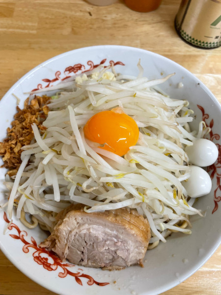 「ミニ汁なし」@ラーメン 登良治郎の写真